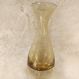 🔸Vintage Honey Amber Bud Vase